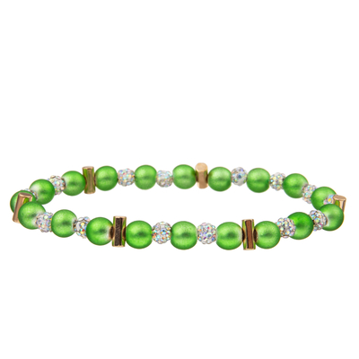 7 Colors Handmade Beads Bracelets With Crystal Ball