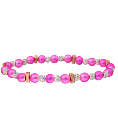 7 Colors Handmade Beads Bracelets With Crystal Ball