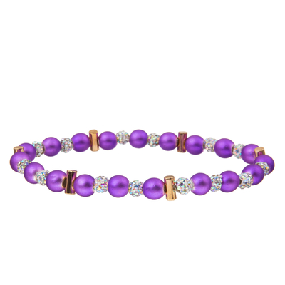 7 Colors Handmade Beads Bracelets With Crystal Ball