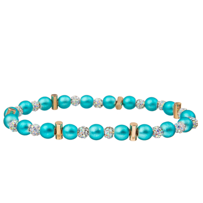 7 Colors Handmade Beads Bracelets With Crystal Ball