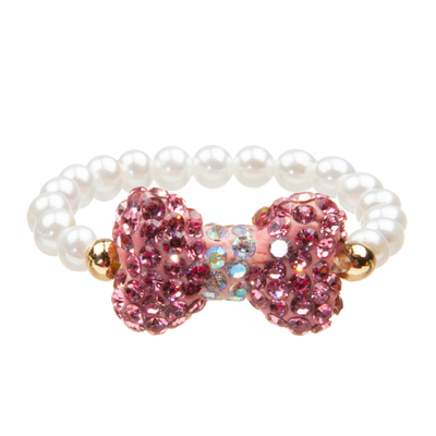 Lovely Bow Tie Handmade Beads Bracelets Set