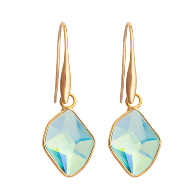 2022 Fashion Gold-Plated Hook Dangle Drop Geometric Earrings for Women's Jewelry