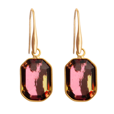 2022 Fashion Gold-Plated Hook Dangle Drop Geometric Earrings for Women's Jewelry