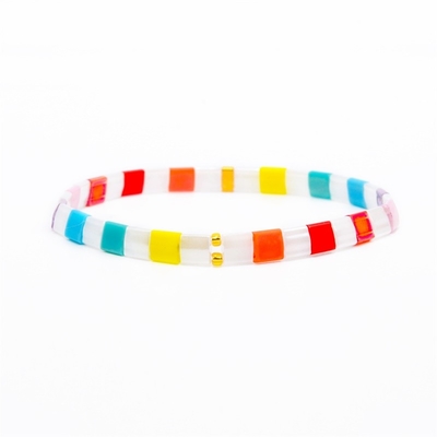 Round Shape Miyuki Tila Bracelet 16-22cm Prefert Gift For Women