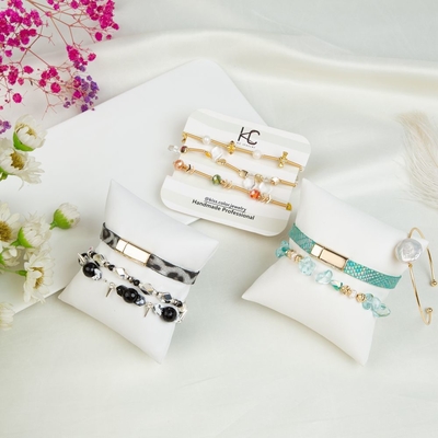 OEM 8mm Beaded Bracelets Sets Fall And Winter Style black and white