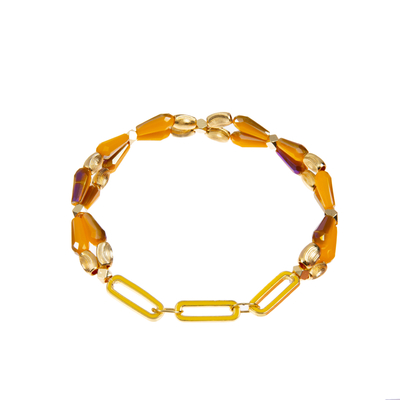 Teardrop Crystal Handmade Beads Bracelets Weaved For Christmas Collections
