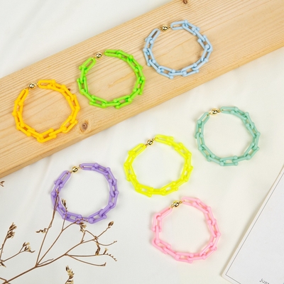 Resin Chain 15g Handmade Beaded Bracelets