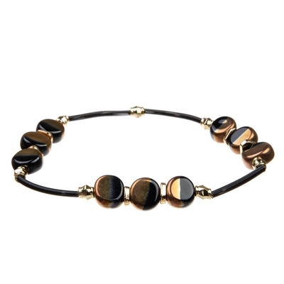 Multi Layer Halloween Holiday Stretchy Bracelet Set With Spider And Zircon Charm
