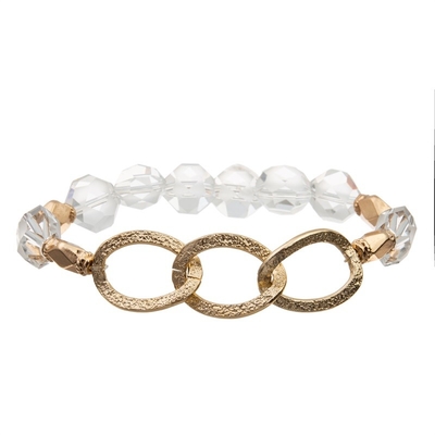 Unique Friendship Attract Wealth Lucky Handcraft Beads Tila Bracelets Set For Lady