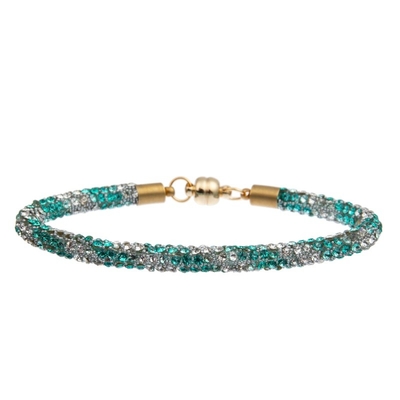 Handmade Boho Style Women'S Leather Bracelet With Magnet Clasp