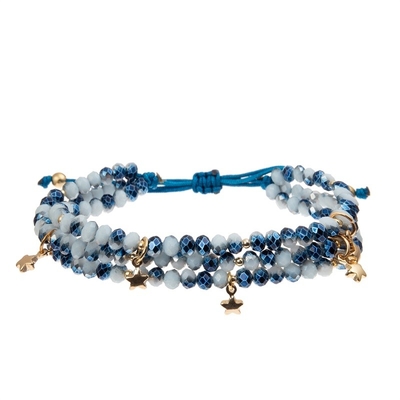 Crystal Glass Masterfully Crafted Beads Bracelet For Girls Friendship Lucky Jewelry
