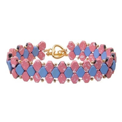 Hand Crafted Woven Colorful Enamel Beads Bracelets Friendship Affordable